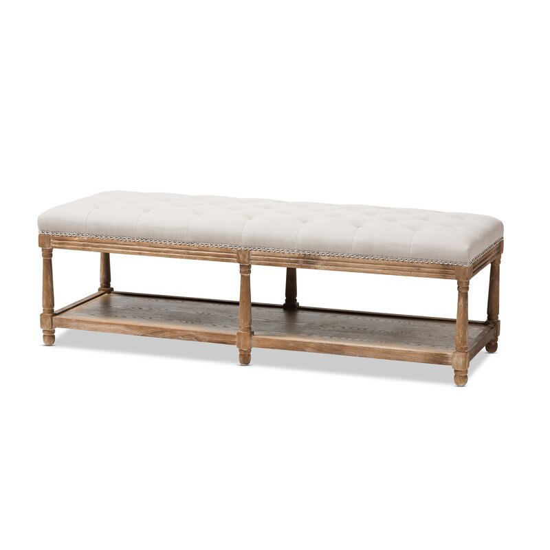 Bem French Country Upholstered Storage Bench & Reviews | Birch Lane